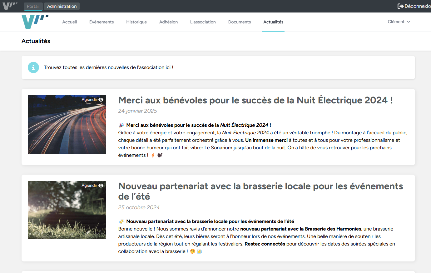 Tasks admin dashboard screenshot