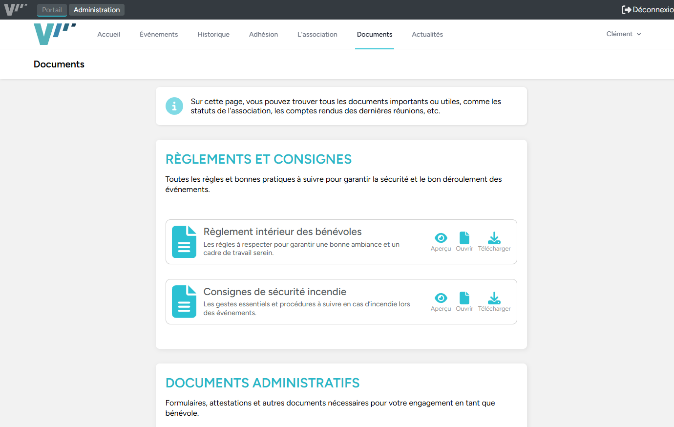 Tasks admin dashboard screenshot