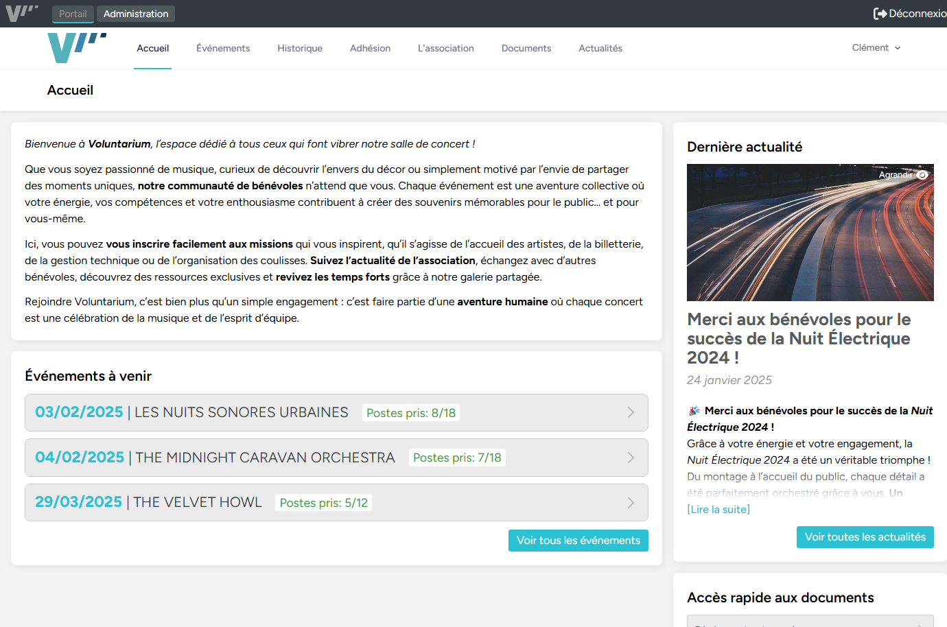 Tasks admin dashboard screenshot